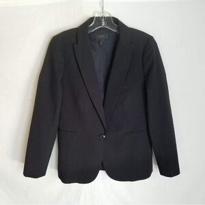 J. Crew Classic Black Blazer Size 6